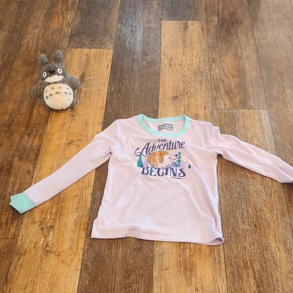 Eddie Bauer Long Sleeve Sleep Shirt - Picture 1 of 4